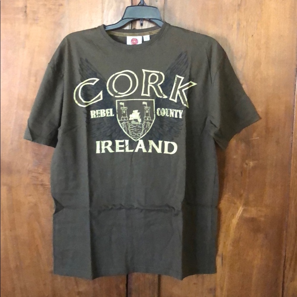 New men’s Irish Cork tee